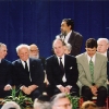 Donald with President Goncz, Ronald Lauder and Budapest major