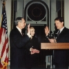 Al Gore presides at Donald’s oath of office